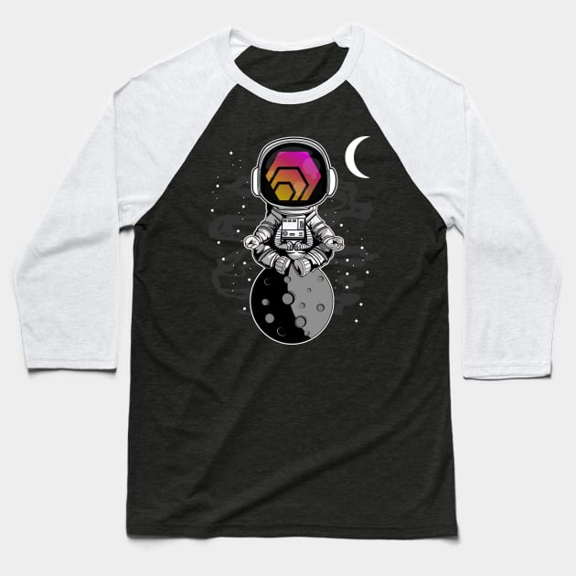 Astronaut HEX Coin To The Moon Crypto Token Cryptocurrency Wallet Birthday Gift For Men Women Kids Baseball T-Shirt by Thingking About